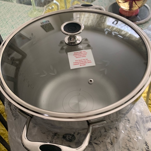 New Princess House 14-16 qt stock pot